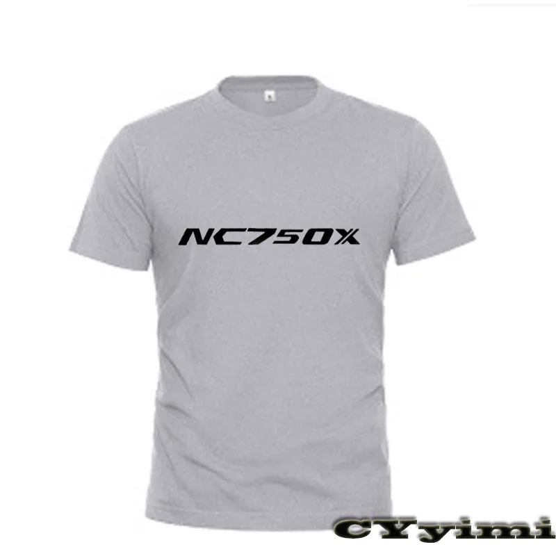 For Honda NC 750 X NC750X NC 750X T Shirt Men New LOGO T-shirt 100% Cotton Summer Short Sleeve Round Neck Tees Male