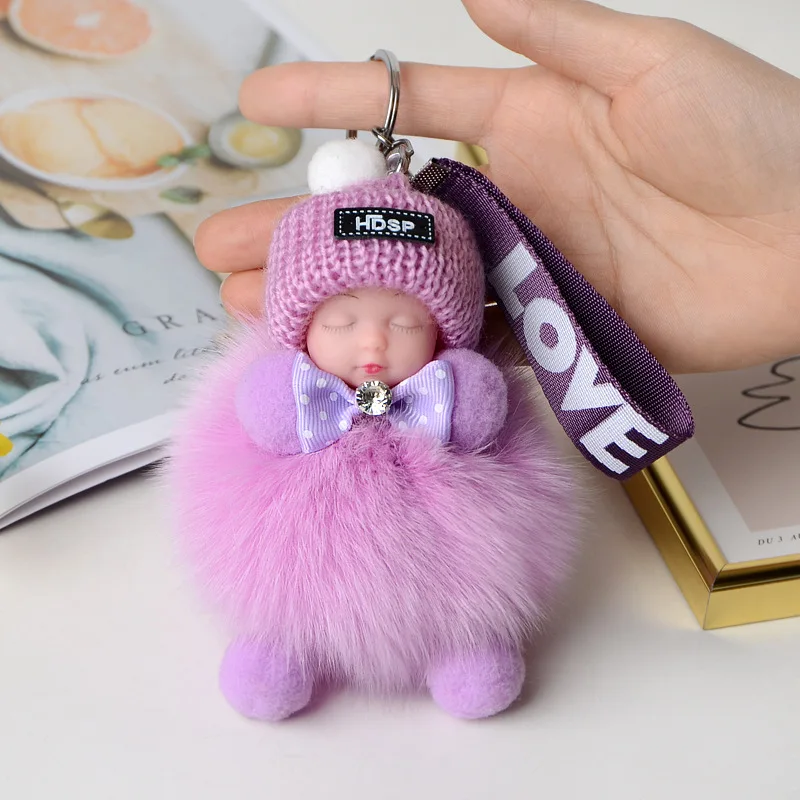 Fluffy Baby Keyring 2025
