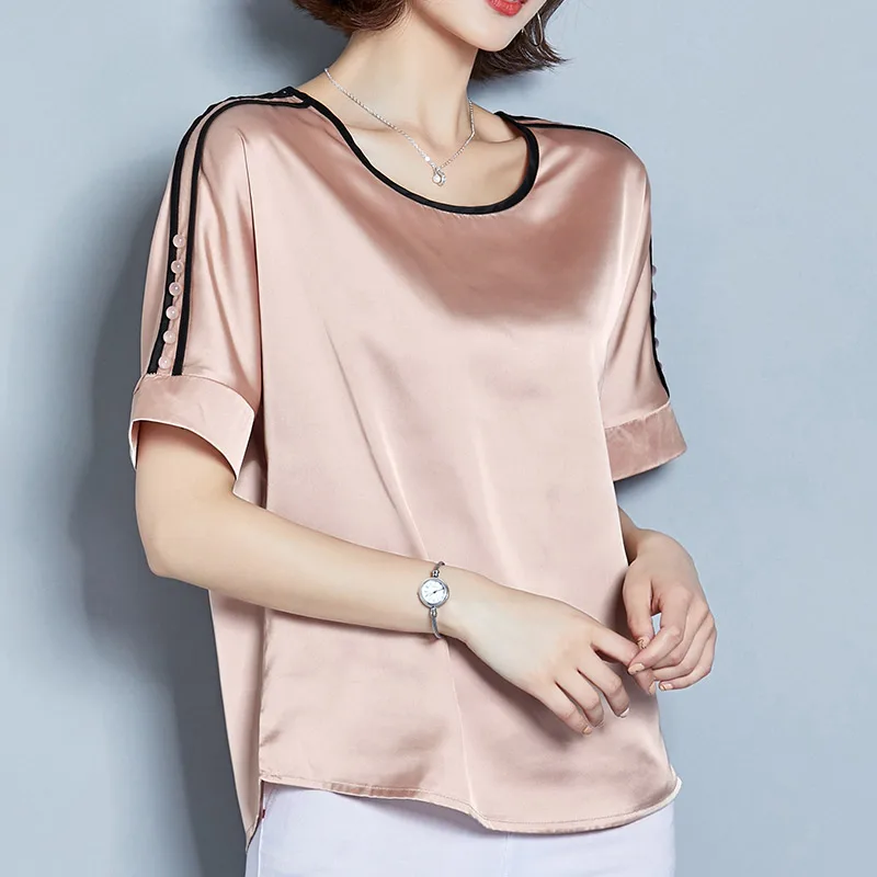 Camisas cor de rosa mulheres топы с бусинами blusas blusa para as roupas размера плюс| |