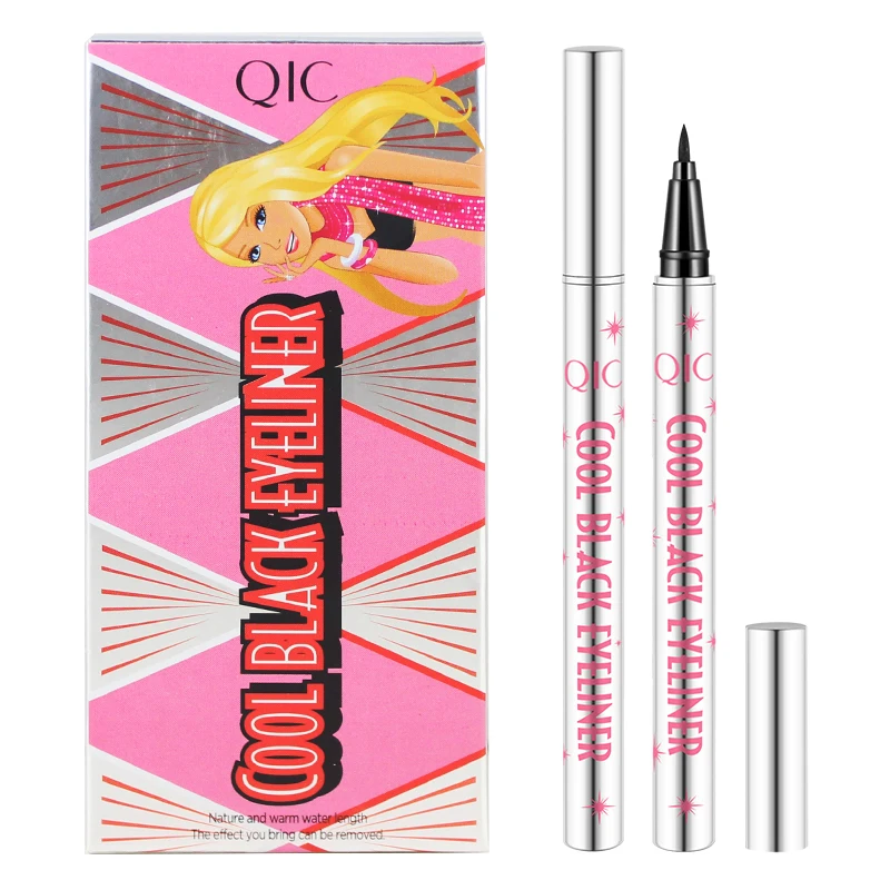 12pcs/set QIC Brand makeup liquid eyeliner quick dry slim eye liner waterproof long lasting 4D black eyeliner pen Q609 12pcs/set QIC Brand makeup liquid eyeliner quick dry slim eye liner waterproof long lasting 4D black eyeliner pen Q609