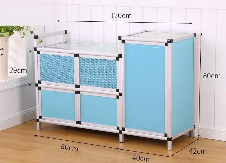 Dolap Kaplama торцевые столы Bestek Lade Sidebord Capbords алюминиевый сплав Mueble Cocina Шкаф Кухонная мебель шкаф