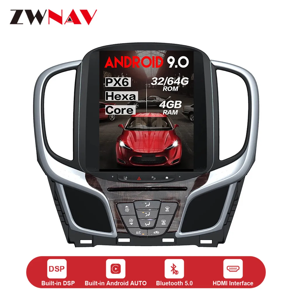 Clearance Android Tesla With DSP Carplay Car Multimedia Player Stereo For Buick lacrosse 2015+ Auto Radio GPS Navigation Head unit 1