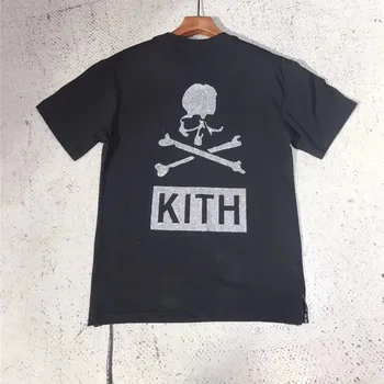 

Mastermind Japan KITH T-shirt Bling Bling KITH skeleton Logo Mastermind T-shirts Men Women Hip Hop MMJ Tee