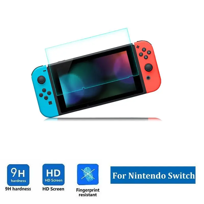 9H Закаленное стекло Защитная крышка для экрана Аксессуары для nintendo Switch