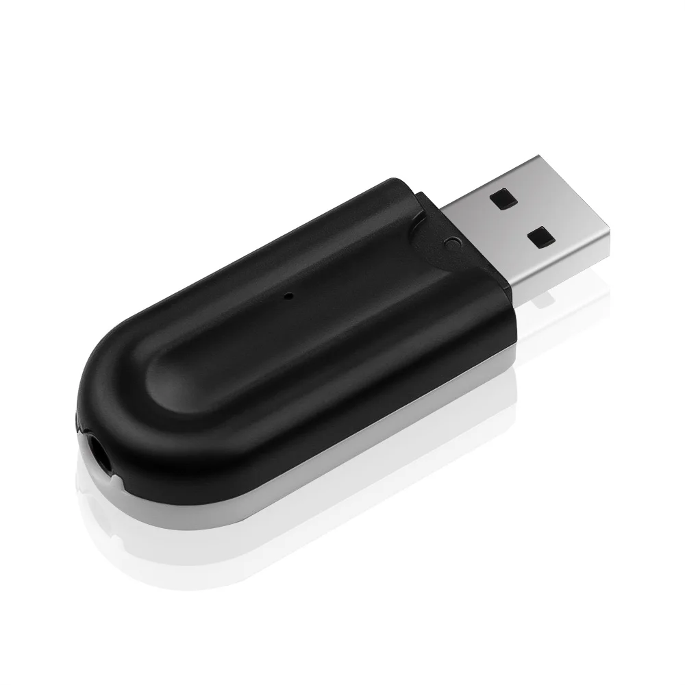 USB адаптер беспроводной адаптер автомобильный AUX 2 в 1 Bluetooth аудио приемник 3,5 мм разъем для наушников автомобильный комплект динамиков USB ключ