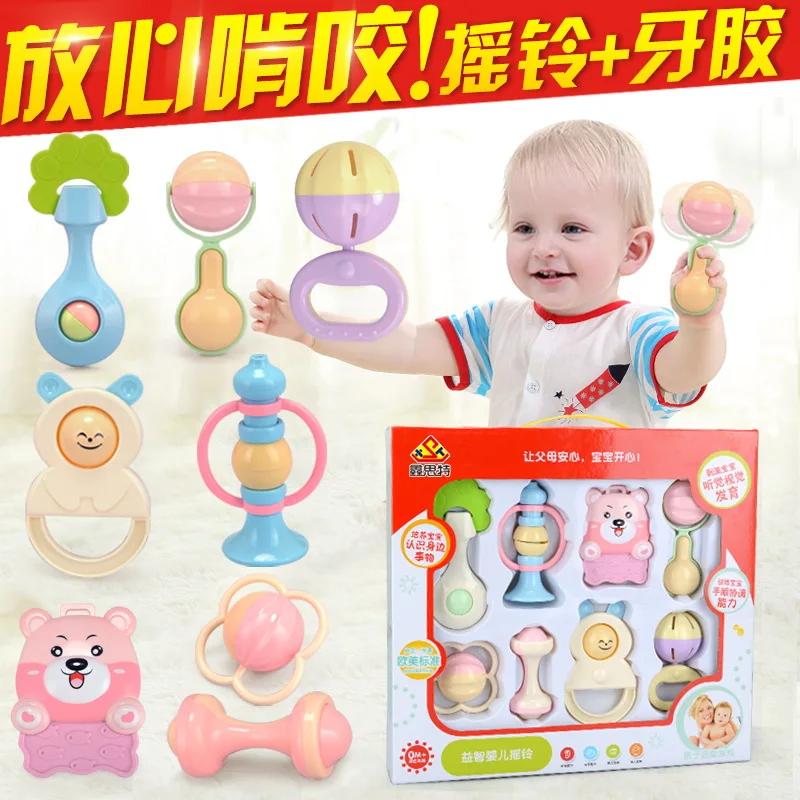 Обучающая игрушка для младенцев, для мужчин и женщин, для детей раннего возраста, заводная игрушка, мультяшное животное, бег, Най пинг, Чжуан, 6 штук