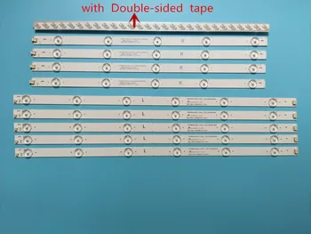 

Tira Retroiluminação LED para changhong 50 polegada 50D2000I SVJ500A40 REV05 11LED 850117892 LB M500F14 E1 C SR 2