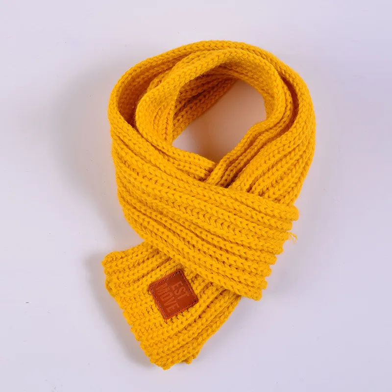 Мода г.; зимние детские шарфы для мальчиков; шарф-кольцо для девочек; мягкий детский шарф; плотный теплый шарф-стрейч