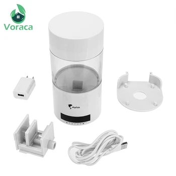 

500ml Digital Automatic Timer Feeder Aquarium Electrical Fish Tank USB Fish Feeder Tools Portable Ultra-silent Memory Function