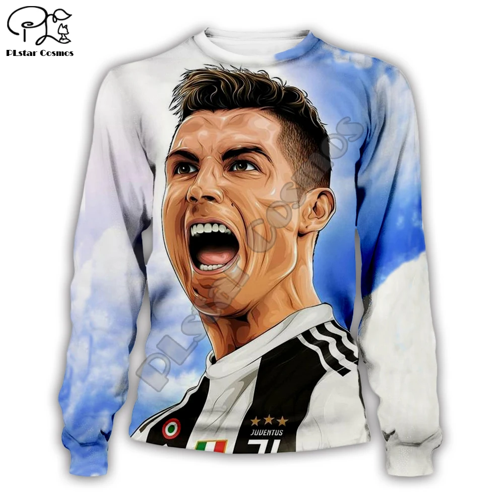 PLstar Cosmos Cristiano Ronaldo CR7 толстовка с капюшоном с 3D принтом/Толстовка/куртка/мужская женская хип-хоп Забавный стиль-4