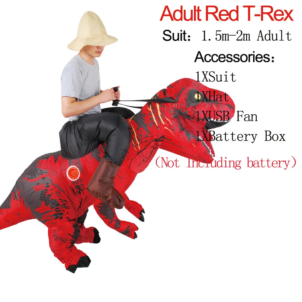 Cycling Red ET-Alien надувной костюм монстра для инопланетянина зеленый костюм косплей страшный Взрослый День благодарения Рождественская вечеринка сцена - Цвет: Cycling Red