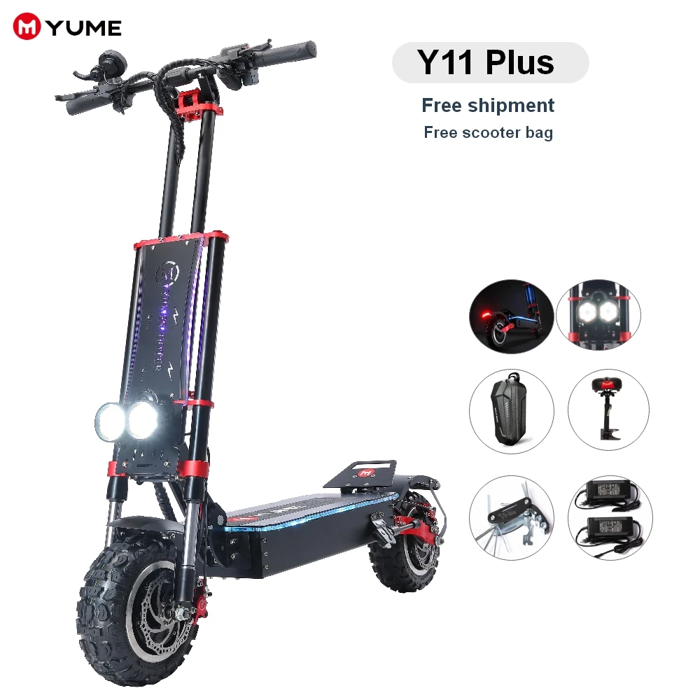 Y11 Powerful 11 Dual Motor 5600w Road 75mile 55mph Foldable - AliExpress