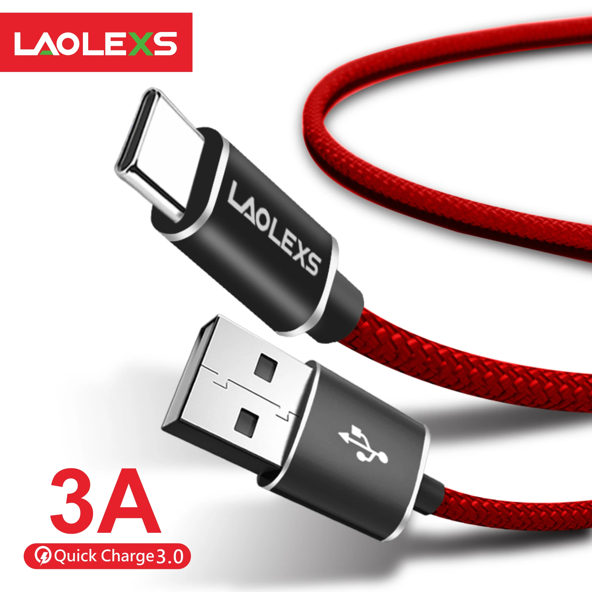 USB-кабель LAOLEXS типа C для Samsung S10 S9 быстрая зарядка 3 0 кабель USB Huawei P30 Xiaomi шнур