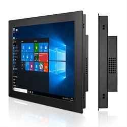 Mini tablette PC avec écran tactile résistif intégré, 19 pouces, ordinateur industriel tout en un, avec boucle, pour Windows 10 Pro/Linux 