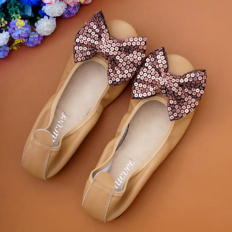 BEIGE 2 ROSE GOLD BOW