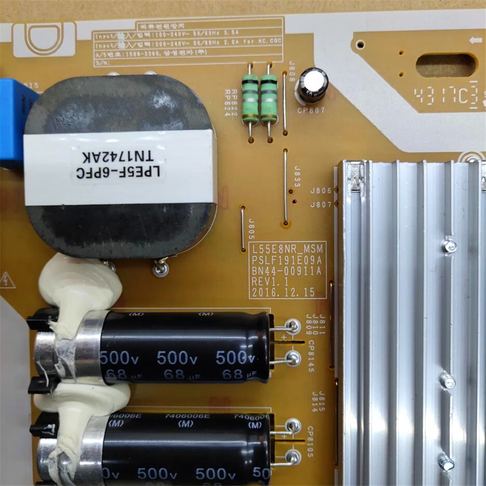 Для samsung плата питания BN44-00911A L55E8NR_MSM PSLF191E09A UE49MU7000T UA55MU7700JXXZ UE55MU7070LXXN UE55MU8000TXXU un55mu800df