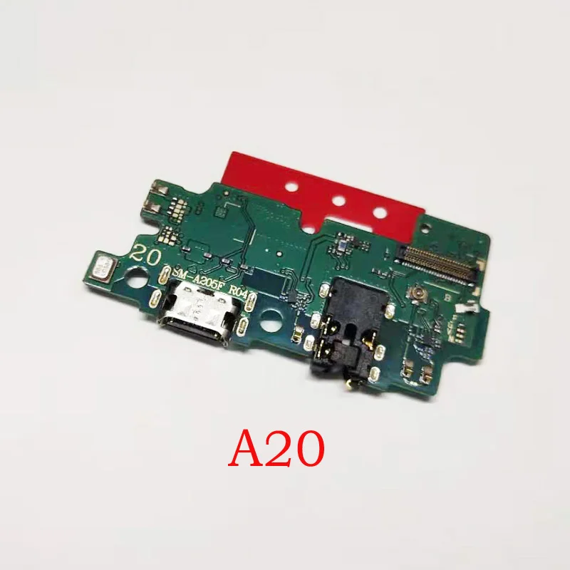 A20 Для samsung Galaxy A70 A60 A50 A40 A30 A20 A10 A305 A505 Плата usb зарядная док-станция порт гибкий кабель - Цвет: A20