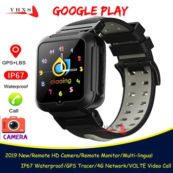 

Whatsapp Smart 4G GPS Kids Students Bluetooth Music Camera Wristwatch Video Call Monitor Tracker Location Android Phone Watch