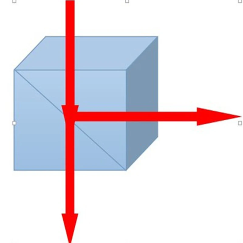 Beam splitting prism 5:5 Beamsplitter Ratio Transflective K9 Cube Prism Optical Glass Prism 20/30/40/50mm optical prisms photography prism