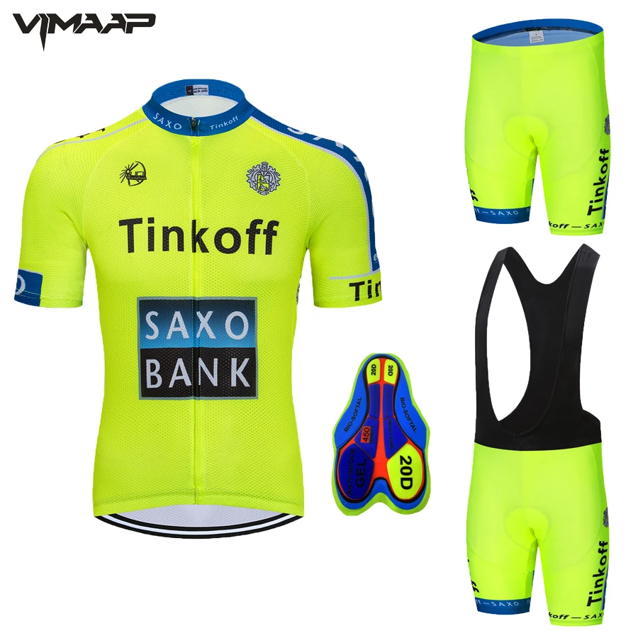 fluorescent yellow cycling jersey