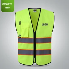 Универсальная Высокая видимость Светоотражающая Спецодежда унисекс для езды на мотоцикле, велосипеде, спорта на открытом воздухе Предупреждение о движении, одежда для безопасности, свободный логотип