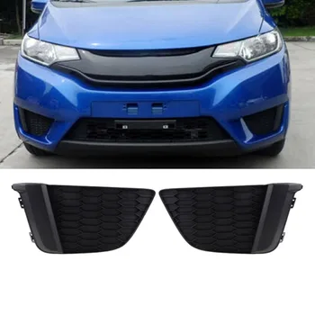 

Car Front Left&Right Fog Light Lamp Bezel Cover Trim for Honda Fit Jazz 2014-2017