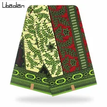 Высокое качество Африканский Анкара голландский воск ткань Африканский настоящий гарантированный голландский воск хлопок 6 ярдов/партия для женщин платье F911-27