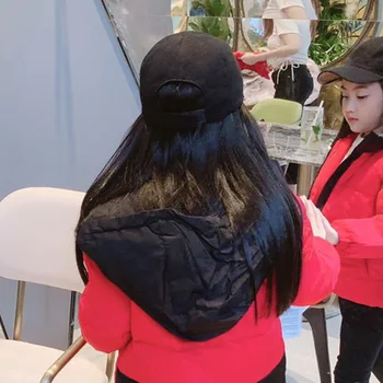 

IN STOCK Ship In November 2020 MO Down Coat Baby Girls Winter Clothes Warm Hooded Zipper Black and Red Jacket Kids Coat for Boys