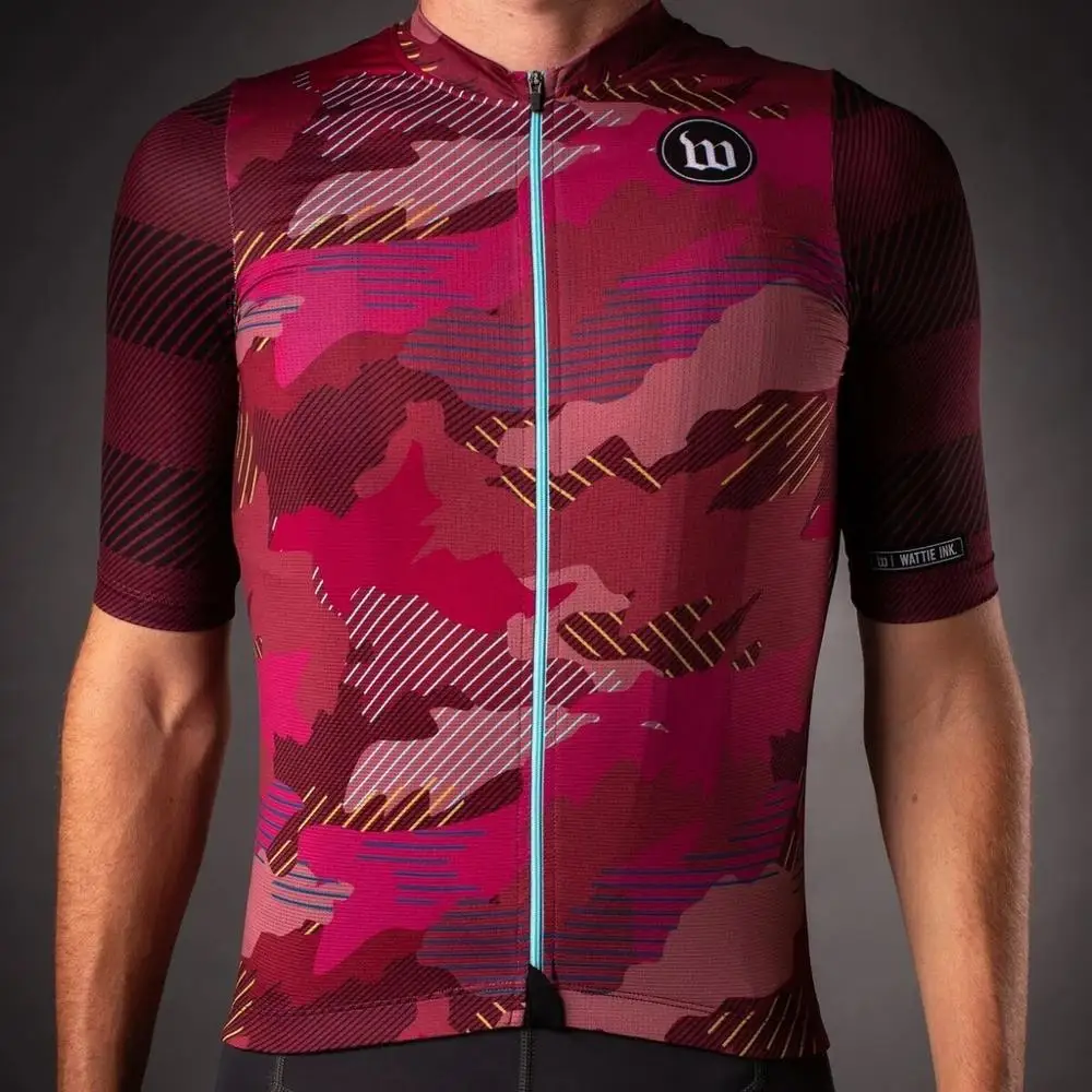 5 Wattie ink racing велосипедные рубашки мужская одежда летний велосипедный короткий нагрудник Майо Джерси mujer de moda ropa ciclismo feminina - Цвет: 5