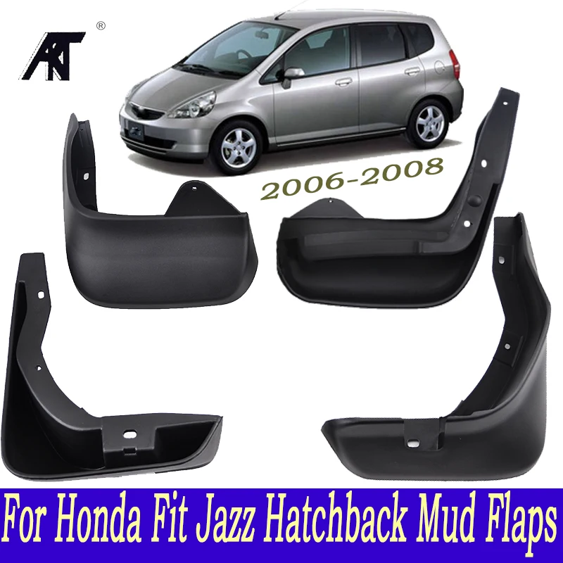 Брызговик для Honda Fit Jazz Хэтчбек 2004 2005 2006 2007 2008 комплект литой Брызговики спереди и сзади брызговик
