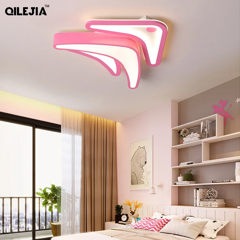 

Chandelier bedroom lamp lamp modern fashion personality bedroom children room lighting creative warm Nordic LED ceiling lamp