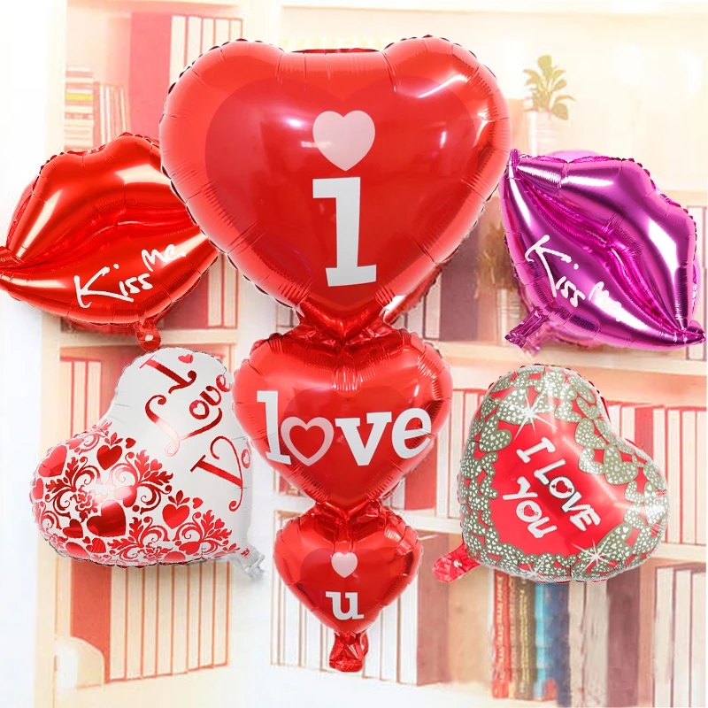 Воздушный шар с надписью love 5 шт./компл. предложение на День святого Валентина