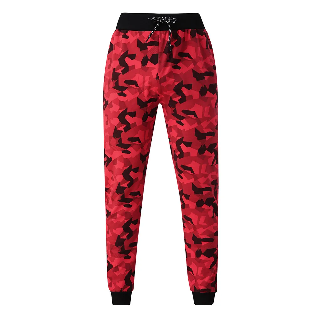 Men's Sportswear Autumn Print Zipper Tracksuit Men Sweatshirt Hooded Top Pants Sets Men's Sports Suit Tracksuit Chandal Hombre