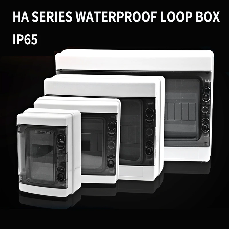 

Surface-mounted outdoor waterproof distribution box, strong electric box, horizontal door, outdoor wiring box, rainproof