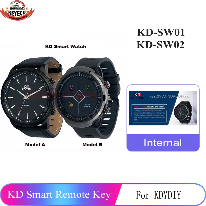 Смарт часы KEYECU KEYDIY KD с брелоком для смарт часов ключей в качестве брелока виде