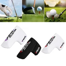 1pc PGM Golf Putter Head Cover Durable PU Headcover Golf Club Protect Heads Cover Golfs Car Parts Accessories Outdoor Sport