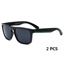 Поляризованные очки для мужчин и женщин, спортивные солнцезащитные, для рыбалки, походов, вождения, велоспорта, 2 шт.