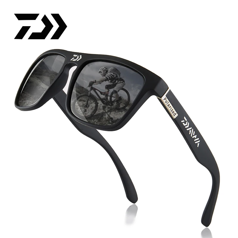 DAIWA 2021 Polarized Sunglasses Men's Fishing Glasses Outdoor Goggles Camping Hiking Driving Sun Glasses UV400 Sports Eyewear polarized hiking sunglasses camouflage black frame sport sun glasses camping eyewear uv400 climbing goggles