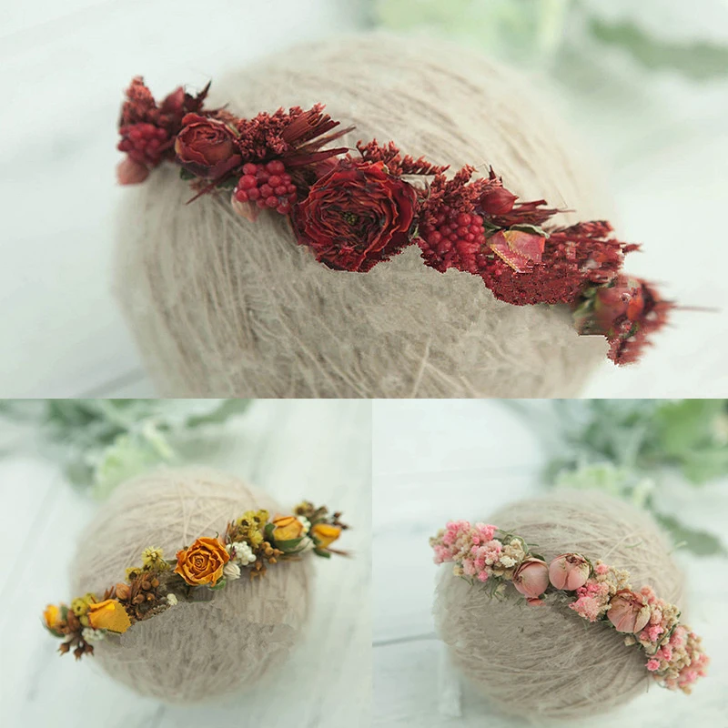 Baby Girl  Headband  Flowers Headdress Infant Headbands Photo Hair Accessories Hair Band Shooting Newborn Photography Props baby girl headband newborn photography props flower headbands hair accessories studio photo infant headwear headress