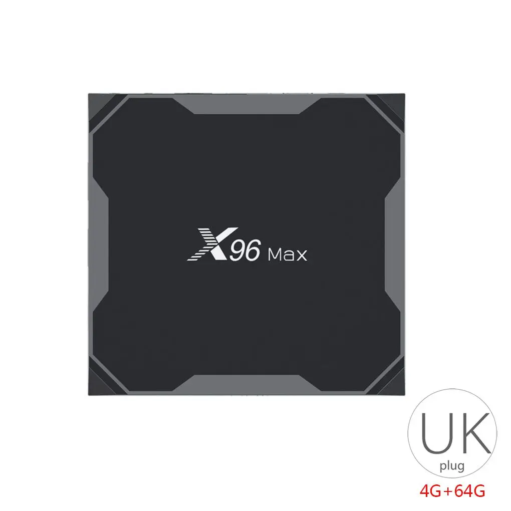 X96 Max Smart tv BOX 2G+ 16G/4G+ 32G/4G+ 64G tv BOX Замена для Android 8,1 Amlogic S905X2 четырехъядерный