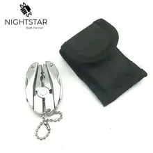 Портативный Многофункциональный Нержавеющая сталь складные Брелок Отвертка, складные плоскогубцы, кемпинга, для ежедневного использования, инструменты для выживания путешествия Наборы