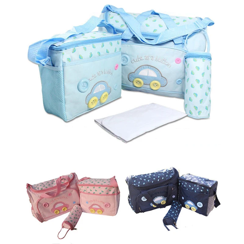 Multifunction Baby Nappy Diaper Bag Baby Bag Nursing Stroller Fashion Maternity Zipper Handbag One Shoulder Bag for Mother Mummy