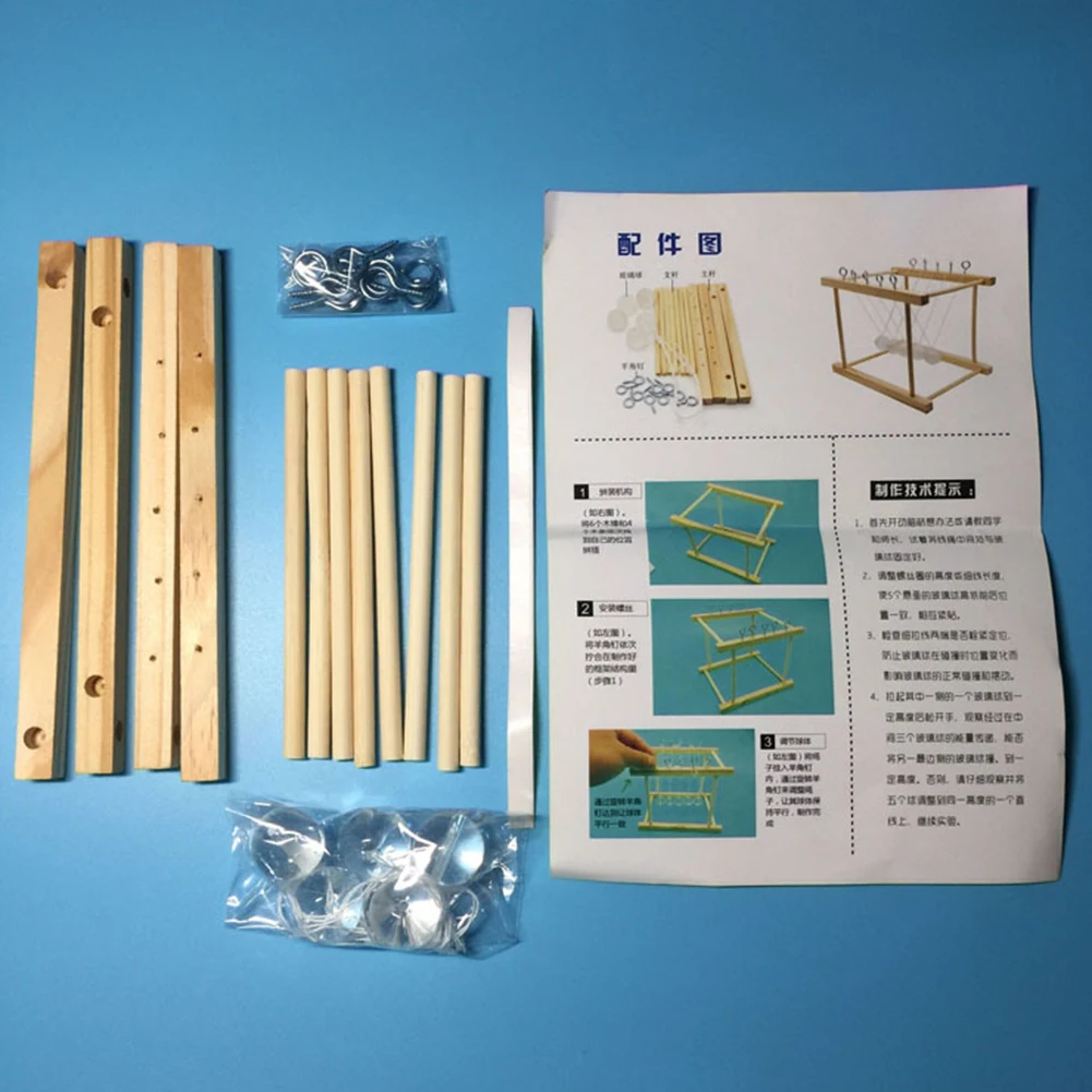 Маятниковые балансирующие шарики Newtons DIY научная физика развивающая детская