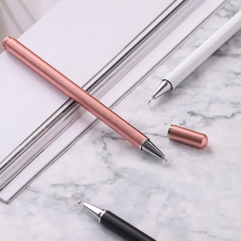 

Metal Capacitor Stylus Pen Compatible For Capacitive Touch Screen Devices High Precision Digital Pen Fit For IPad/Tablet