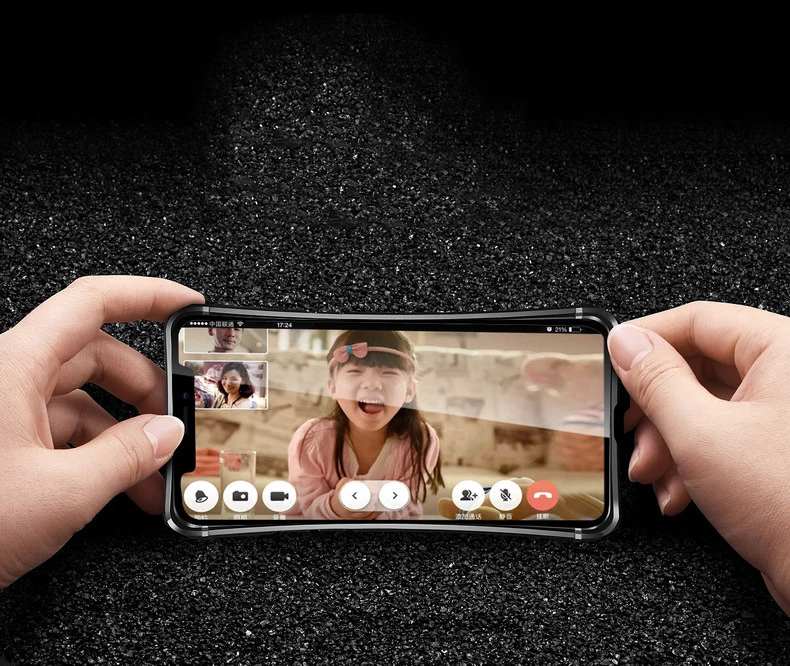 Радужный винт Защитный PC задний бампер для мобильного телефона iphone 11 Pro MAX металлический каркас для iphone 11 Роскошный металлический корпус Чехол