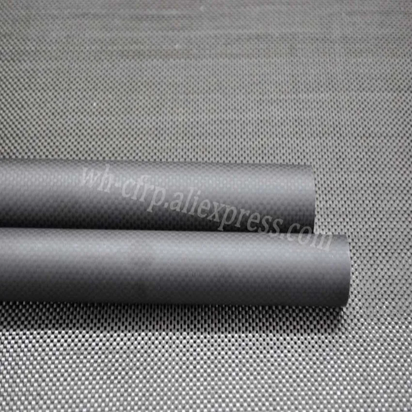 탄소 섬유 튜브 L 1000MM OD 20mm 21mm 22mm 23mm 24mm 25mm 26mm 27mm 28mm 29mm 30mm, 100% 풀 카본, 일본 3k 개선