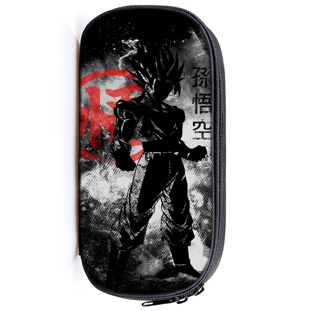 Чехол для карандашей Dragon Ball, Детская сумка для карандашей, модные подарки для детей, держатель для карандашей Goku Vegeta, милая сумка для канцелярских принадлежностей для мальчиков и девочек