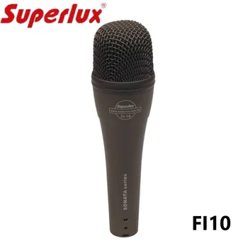 

Sonata Series Superlux FI10 Instrument or Vocal Dynamic Microphone sound pick up microphone