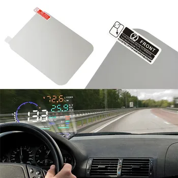 

1 pc Protective Reflective Screen Consumption Overspeed Display Car Styling Car HUD Reflective Film Head Up Display
