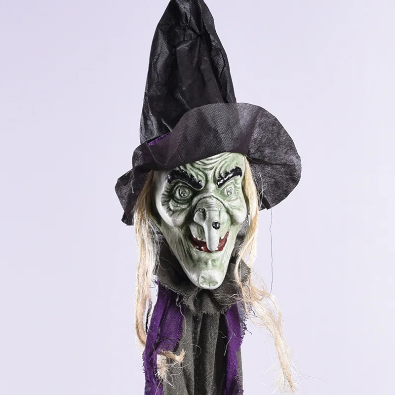 Хэллоуин ведьма украшение светящаяся остроконечная шляпа ведьма декор для Хэллоуина, вечеринки поставки Хэллоуин бутафория для Хэллоуина HM18